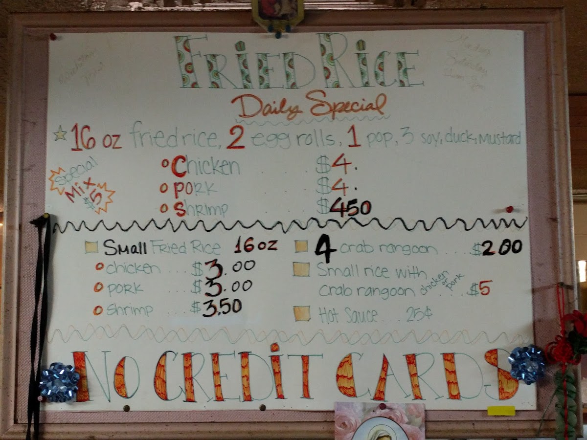 Fried Rice Menu - Image 3